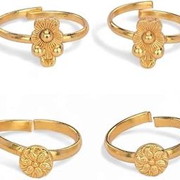 Pack of 2 Pair Toe Rings Adjustable, Trendy & Fashion Accessories for Women-image-86