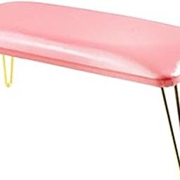 LOSA Manicure Nail Rest Non Slip Nail Hand Rest Stand Arm Rest for Nail Techs Use Pink and gold-image-80