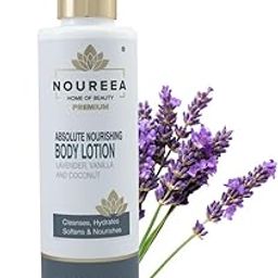 Noureea Premium Abslute Nourishing Body Lotion with Lavender Vanilla and Coconut, Nourishing and Hydrating Skin, Designed for Women & Men, 200 ml-image-24