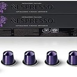 Nespresso Ispirazione Italiana, Ispirazione Firenze Arpeggio Intenso, Original Line Dark Roast Espresso Capsules, 20 Count Coffee Pods, Brews 1.35 oz-image-4