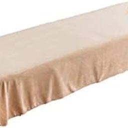 ATORSE 6xSoft Crystal Velvet Massage Bed Sheet Cover with Face Hole Camel-80x190cm-image-37