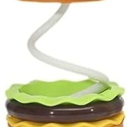 New Plastic Burger Table Desk Lamp, Brown, Pack of 1-image-23
