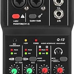 MOCKING BIRD 2 Channel USB Audio Interface XLR with 3.55m for Recording Music, AudioBox Mic Preamps 48v Q-12 for Streaming and Podcasting Recording Plug & Play-image-76