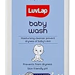 LuvLap Baby Wash - 400ml, with Milk Protein, Oatmeal, Shea Butter and Vitamin E, Soap Free, Baby Wash for Baby Bath, Natural, pH Balanced & Paraben Free, Dermatologically Tested-image-58