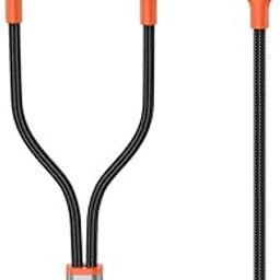 XO NB-R269B USB-C Male to Dual 3.5mm Female Audio Adapter, 1.2m Type-C to 2 AUX Headphone Splitter, Oxygen-Free Copper, Gold-Plated Connectors, for Headphones & Speakers-image-94