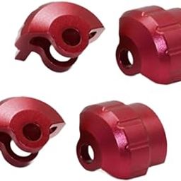 Fashion My Day 4 Pieces 1/8 1/7 Shock Cap Protector for Ara106040T1 Ara106042T1 Ara106058T2 red-image-40