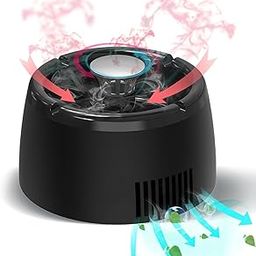 TOBOWON Smokeless Ashtrays for Cigarettes Indoor,Smokeless Ash tray for Home,smoke buddy Air Purifier,smoke eaters for cigarette smoke-image-9