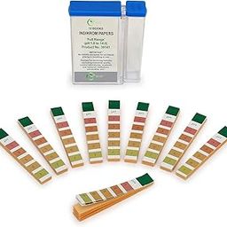 RCSP Full pH 1-14 Test Indicator Litmus pH Paper, ph Meter, Litmus Paper for Water Testing, Water and Soil testing with 80 Strips, 1-14 Test Indicators, pH Strip PH paper strip (INDIKROM PAPER)-image-11