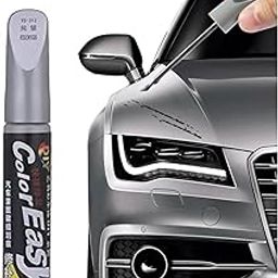 HEJISUN Car Scratch Remover Touch Up Paint Pen For Cars,Automotive Car Paint Pen,2 In 1 Car Paint Scratch Repair For Deep Scratches,Special-Purpose White Car Paint Universal (Grey)-image-45