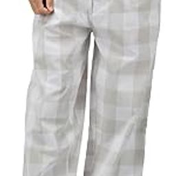 White-Grey Checks Mens Pyjama-image-88