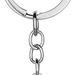 Relicon English Alphabet Letter V (R-43) Silver Metal Keychain for Car Bike Men Women Keyring-image-39