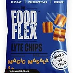 TheFoodFlex Magic Masala Millet Chips (Pack of 2) | 100% Whole Grains | Healthy Baked Snack | High Protein & Fiber Rich | Spicy Munchies | No Preservatives | Low Fat | Guilt-Free Treat-image-71