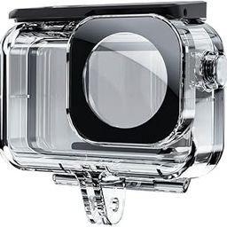 TELESIN Waterproof Case for Action 5 PRO Camera Accessories, with Anti-Fog Underwater Housing Shell Cage Supports 45M/148FT Deep Diving Scuba Snorkeling Swimming with Quick Release Screw.-11