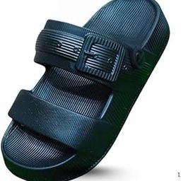 Fashionable Comfortable Lightweight Platform Heels,Lightweight Slip-ons Waterproof Sandals for Women-image-19