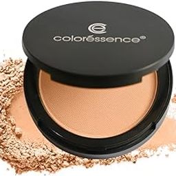 COLORESSENCE Starlet Matte Finish Compact Powder for All Skin Type for Setting Base| Oil Control Lightweight Formula | With Free Applicator Puff | Dusky, Multicolor, 100 Gram-image-91