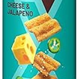 RiteBite Max Protein Chips Cheese & Jalapeno | With 20g Protein, 8g Fiber, Low Gi, Gluten Free, Made with Sorghum, Quinoa, Oats, Ragi | No Preservatives, 100% Vegetarian Healthy protein Snack, 120g-image-76