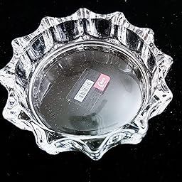 Stylish Ashtray Crystal Clear Heavy Duty,Thick Glass for Bar/Home/Kitchen/Car-image-41