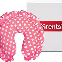 VParents Toddler Neck Support Soft Pillow for New Born Baby U Shape Pillow (Pink)-picture-26