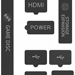 CALANDIS™ 2xDust Cover Dustproof Plug For Series S X Accessories Compact Durable A | Other Video Game Accessories | Video Game Accessories-image-19