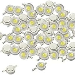 TRENDYNEST 2x50 Pieces 1W High Power SMD LED COB Chip Lights Beads White LED Diode | Individual LEDs | LEDs, LCDs & Display Modules | Electronic Components | Electrical & Test Equipment-image-10