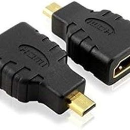 Lapster Micro HDMI Adapter, HDMI Female (Type-A) to Micro HDMI Male (Type-D) for Raspberry pi 4 Gold Plated Connector Converter Adapter (Not Micro-USB)-image-42