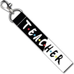 Teacher Logo Lanyard Tag with Swivel Lobster for Gift Luggage Bags Backpack Laptop Bags L X H 5 X 0.8 INCH-picture-28
