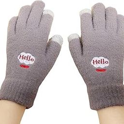 Screen Touch Warm and Soft Winter Gloves for Women and Girls_4-21