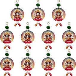 Natali Traders Lakshmi Ji Haldi Kumkum for Return Gift Pack of 11 Pasupu Kumkum Puja Items Bulk Spiritual Wedding Return Gifts Pooja Return Gift for Women, Ladies-image-2
