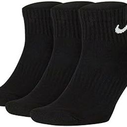 Mens Womens Unisex Everyday Ankle Length Socks Sports Workout Lightweight Training Sock 3 Pairs(M,L)-24