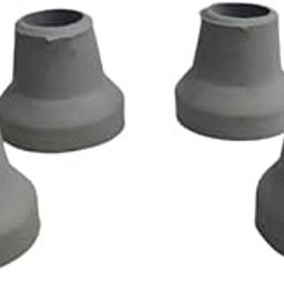 Nisco Care Walking Stick Bush (2 Piece) - Grey - PVC Material - 3cm Width x 30in Height - Set of 2-image-99