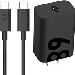 Motorola 68W Gan Turbo Power Fast C-Type Charger for Motorola Edge 60 Fusion/Edge 50 Fusion/Edge 50 Ultra/50 Pro/Razr 50 Ultra/Moto G45/G54/G64/Moto E40/Moto G35 & Support Other USB C Device-19