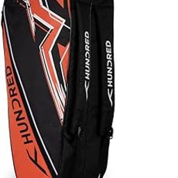 HUNDRED Bolt Double Compartment with Side Pouch (6in1) Kit Bag (Orange)-image-33