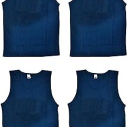 Gym Vest for Men & Boys Sports Running Cotton Sleeveless Vest/Baniyan Modern Fit Solid Inner wear in Blue Color (Pack of 4)-image-86