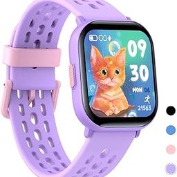 DMG Smart Watch for Kids, 1.54" Kids Fitness Activity Tracker Watch, IP68 Waterproof, Heart Rate Sleep Monitor, 8 Sport Modes, Pedometers, Calories Counter, Alarm Clock, Kids Gifts for Teens 6+-image-62