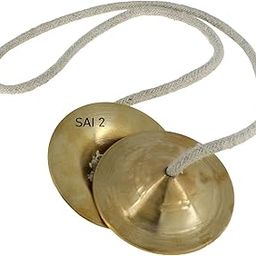 SAI Musicals Manjeera Traditional Instrument Indian Music Dia : 4.1 Inches-image-81