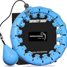 Infinity Hoop Smart Weighted Hula Hoop - Smart Hula Hoop Fit- Exercise Hoola Hoop Exercise Equipment- Adult Hula Hoops for Exercise- Hula Hoops for Women Weight Loss-16