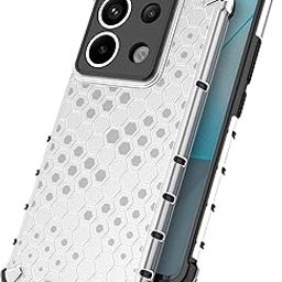 Glasgow Back Case Cover Compatible with [ Mi Redmi Note 13 Pro 5G ] (Stylish Design) - Transparent-13