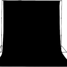 Multicolor Screen Photography Backdrop, Chroma Key Background with Support Stand, Large Size (Black)-image-93