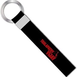 SIGNOOGLE 1 Pcs Thalapathy Actor Vijay Theme Lanyard keychain Holder Compatible For All Bikes Car Key Holder Key Tag Multicolored (6 x 1 Inch)-image-46