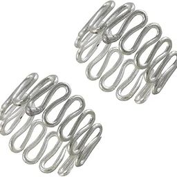 Toe Rings for Women - Wavy Pattern Toe Ring For women - 2 Pairs-image-32