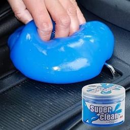 Zetra Super Clean Magic Gel Cleaner High Tech Cleaning Gel for Universal Car Ac Vent Interior Dust Keyboard Cleaner Super Clean Gel Cleaner Kit | Blue | Pack of 1-image-98