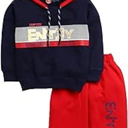 Navy Color Winter Hood Sweatshirt for 5 to 6 Years-image-18