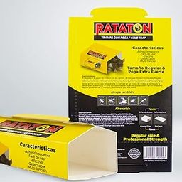 Rataton - Peanut Butter Scented Glue Cover, 12-Pack Ready for Indoor and Outdoor Use, Capturing Mice, Rats & Insects, Spiders, Scorpions, Scented Adhesive, Moth, Non-Toxic,-image-30