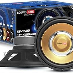 SOUND FIRE SF-1500 (Golden) 1500W 12" (300mm) Double Magnet Subwoofer-image-52