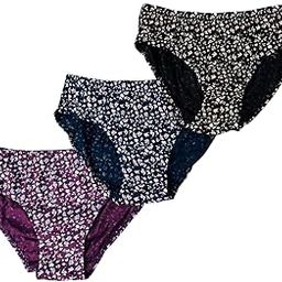Women's Cotton Hipster Printed Panties, Pack of 3, Full Coverage Underwear, Assorted Colours.-image-79
