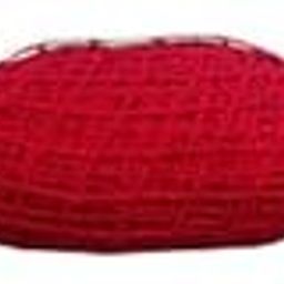 SYLKI One Side Tape Cotton Badminton Net, Red-picture-7