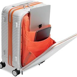 Signature Cabin Pro Suitcase 54cm, 20-Inch, 45L with Laptop Compartment | Polycarbonate Hard Shell | TSA Lock,USB Port & Silent 360° Wheels | Wide Handle Trolley | Perfect for Short Trips (White)-picture-25