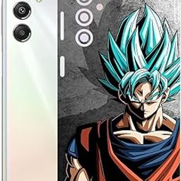 AtOdds - Samsung Galaxy M34 (5G) Mobile Back Skin Sticker - Lamination - Rear Screen Guard Protector Film Wrap (Coverage - Back+Camera+Sides) (Design - Goku)-image-74