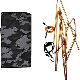bnf® 1-Person Inflatable Boat Sun Shelter Awning Top Cover Sun Shade Grey Camo | Water Sports | Kayaking, Canoeing & Rafting | Accessories-image-60