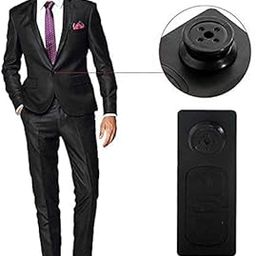 J-POP Spy Button Camera Hidden Wearable Mini Recorder – 720p HD Audio Video Recording, Motion Detection, USB Rechargeable, Portable Spy Cam for Home, Office, Security, Meetings-image-13